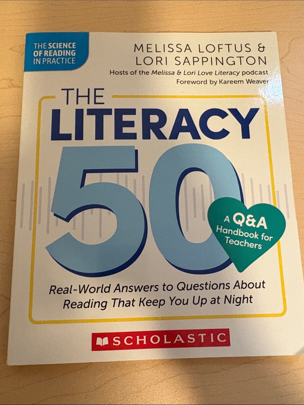 The Literacy 50 by Melissa Loftus & Lori Sappington (Scholastic).
